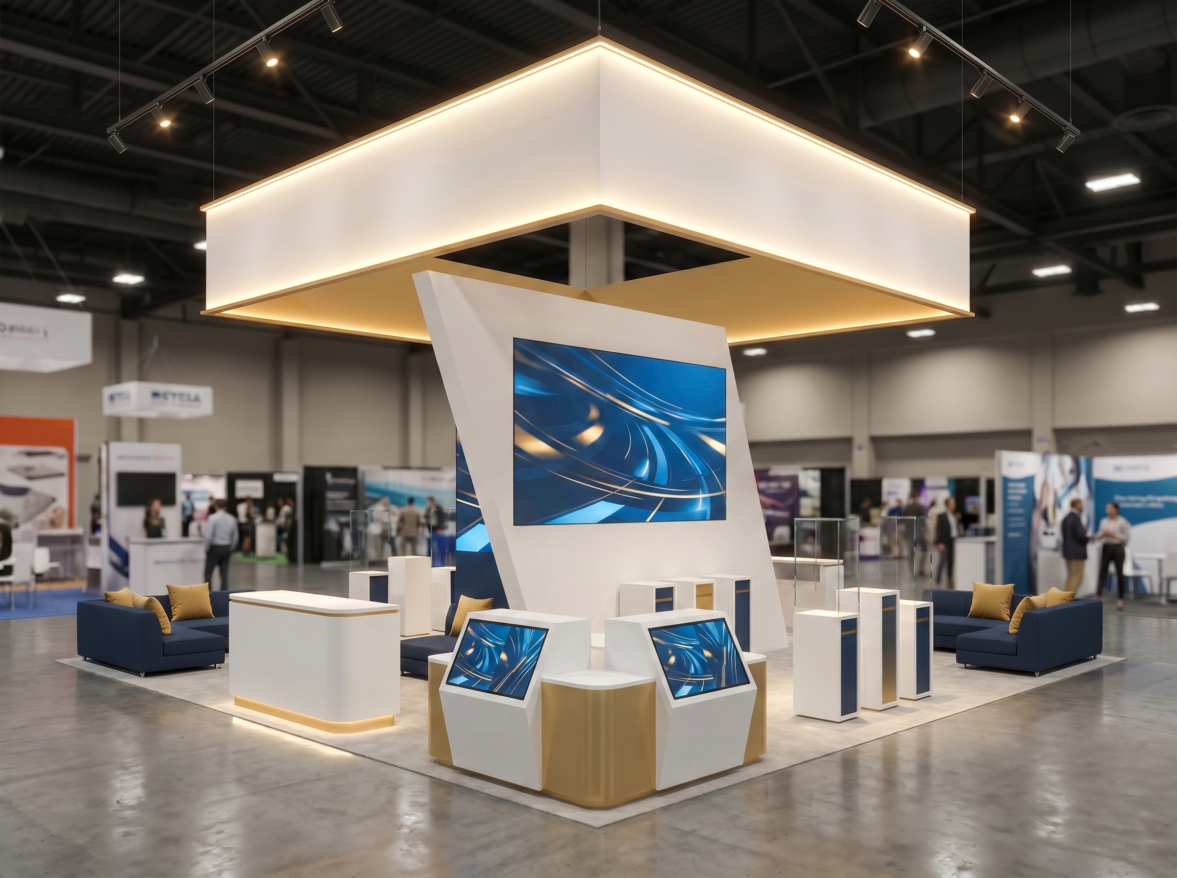 SEMA Show 20 x 20 Inline Exhibit Rental — 20 x 20 Inline Exhibit Rental — SEMA Show, Las Vegas