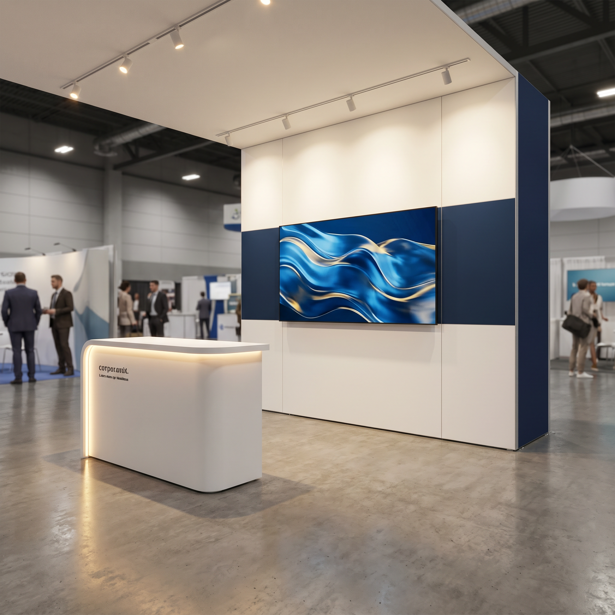SEMA Show 10 x 10 Island Exhibit Rental — 10 x 10 Island Exhibit Rental — SEMA Show, Las Vegas