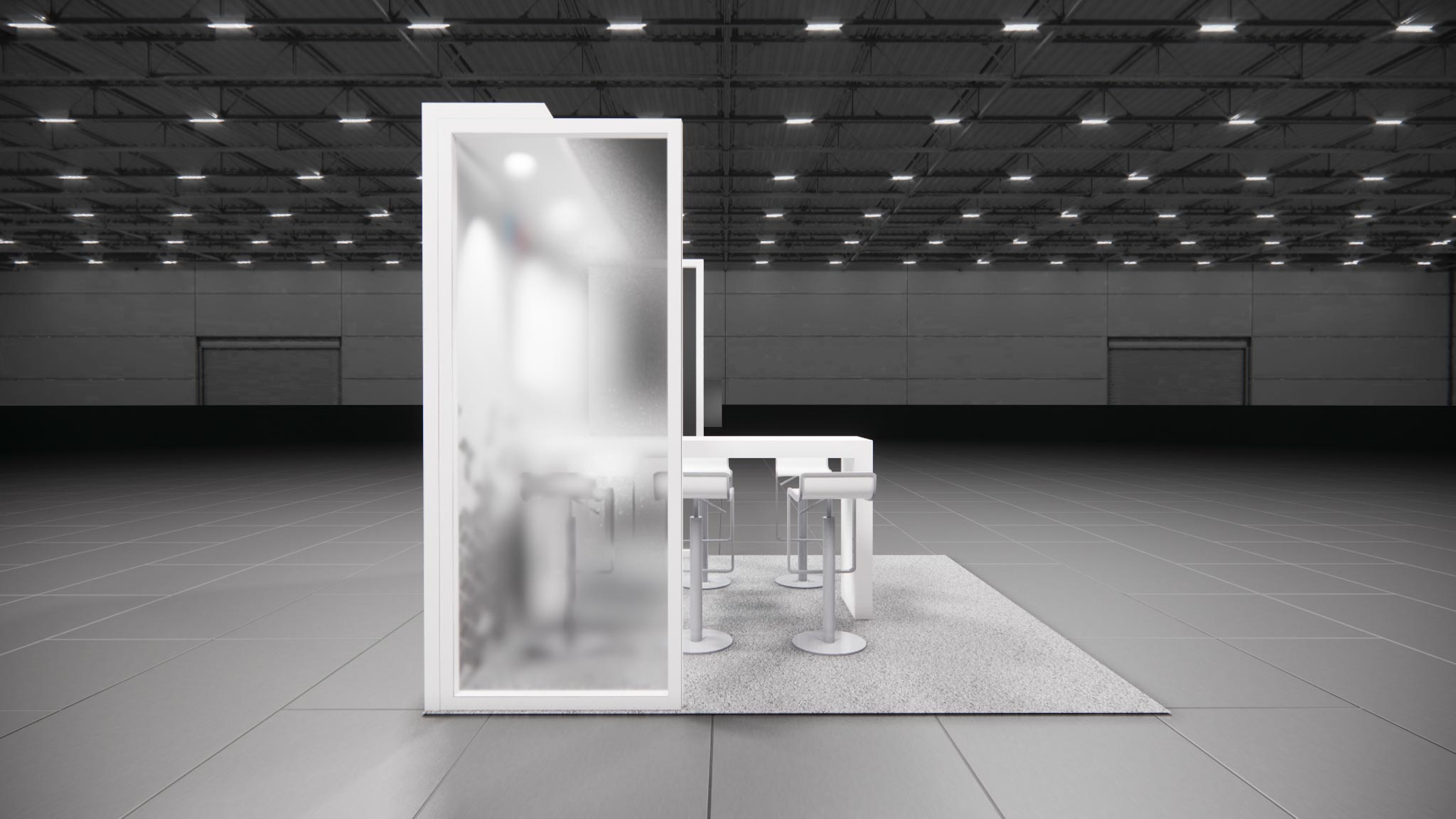 CES 10 x 10 Inline Affordable Exhibit Rental — Design 04 — 10 x 10 Inline Affordable Exhibit Rental — CES, Las Vegas
