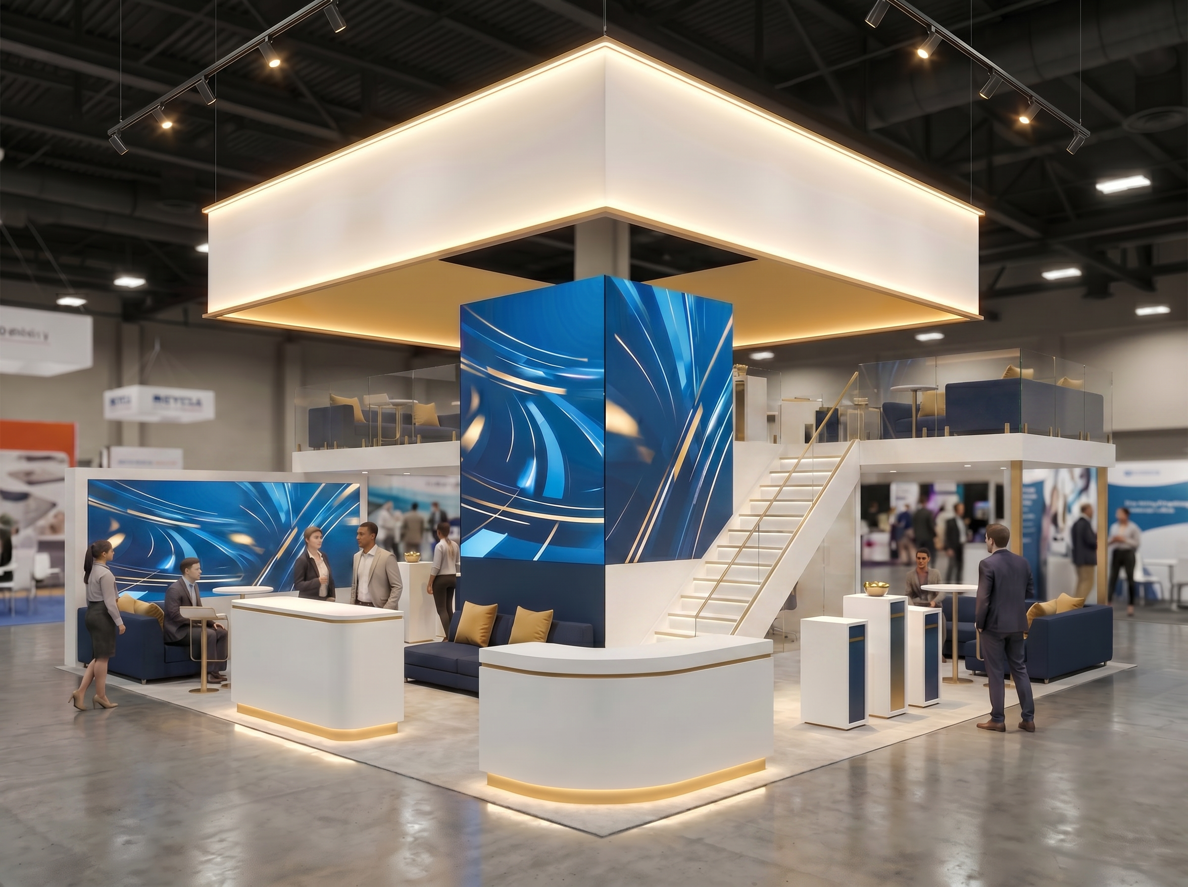 IAAPA Expo Double-Deck Exhibit Rental — Double-Deck Exhibit Rental — IAAPA Expo, Orlando