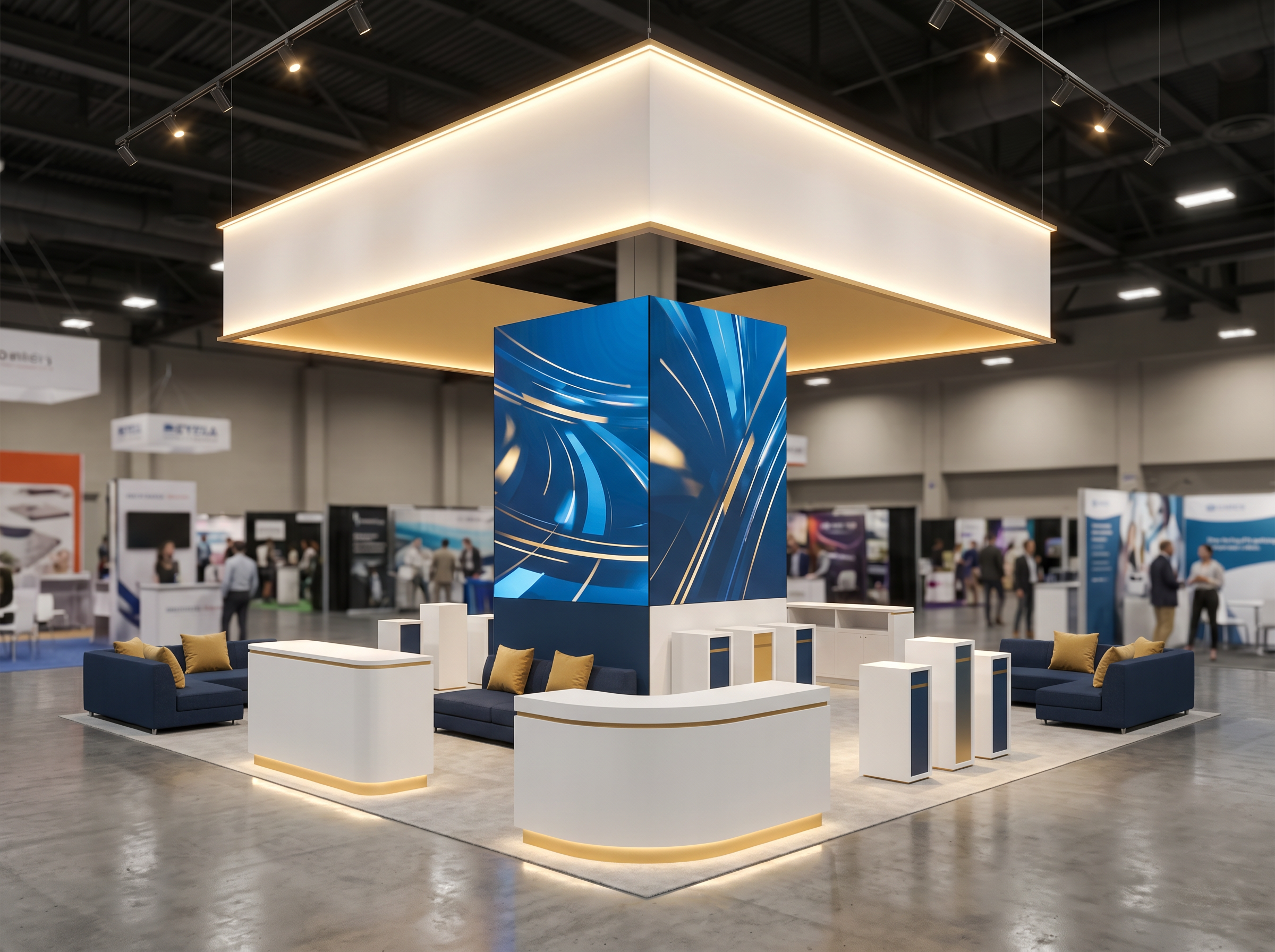G2E 20 x 20 Inline Exhibit Rental — 20 x 20 Inline Exhibit Rental — G2E, Las Vegas