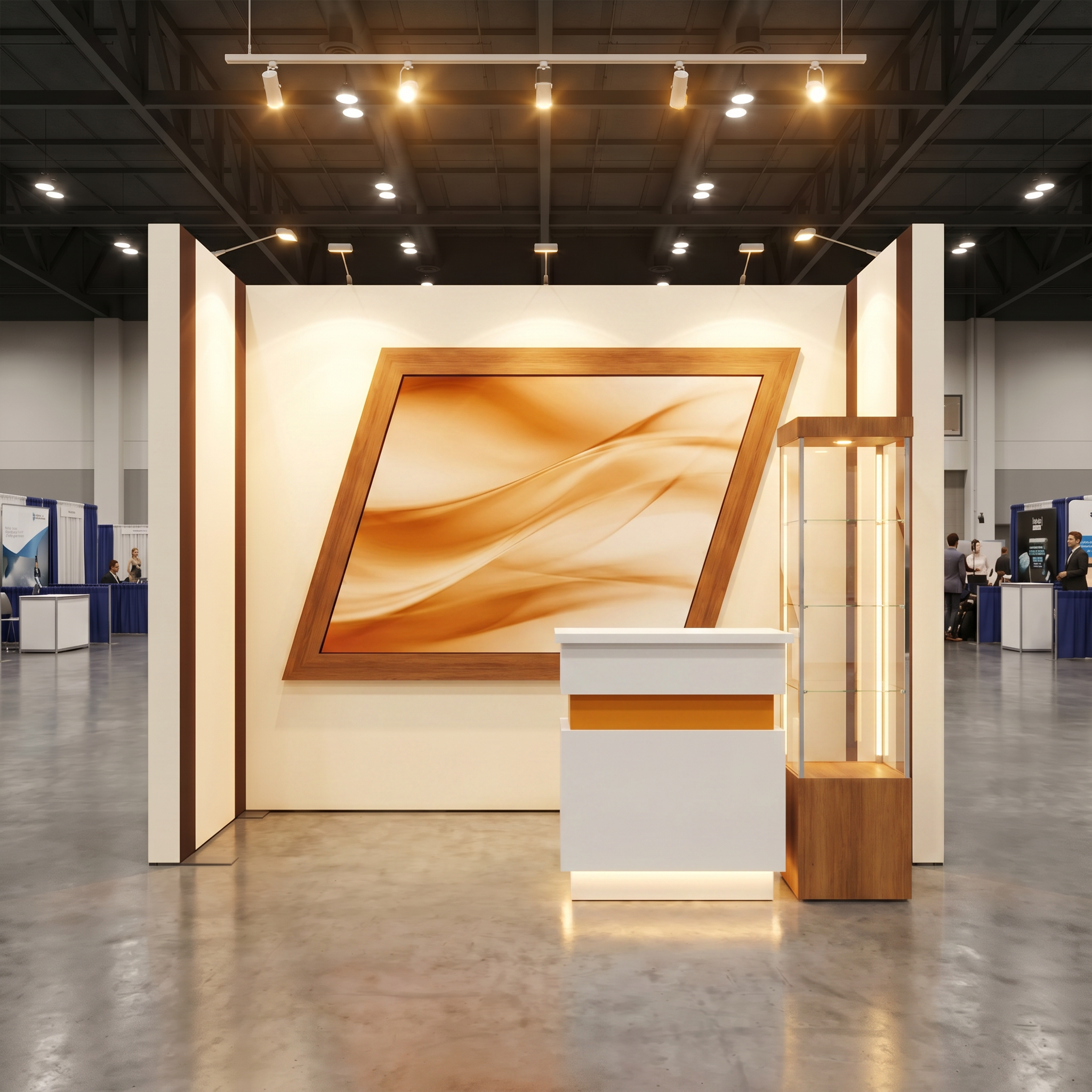 CES Affordable Exhibit Rental — Design 01 — Affordable Exhibit Rental — CES, Las Vegas