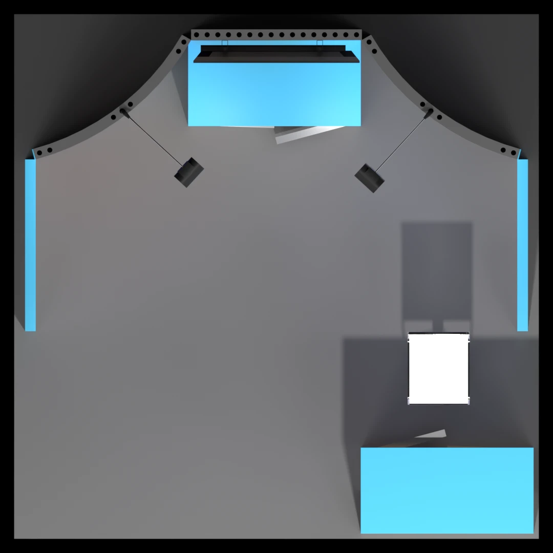 CES 10 x 10 Inline Affordable Exhibit Rental — Design 10 — 10 x 10 Inline Affordable Exhibit Rental — CES, Las Vegas